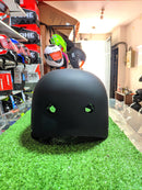 CASCO BICICLETA NEGRO MATE