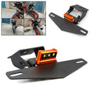 SOPORTE DE PLACA CON LUCES LED PARA MOTO