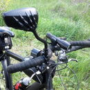 ESPEJO RETROVISOR MANO DE ESQUELETO CROMADA PARA MOTO Y BICICLETA