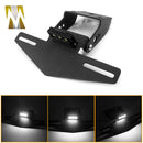 SOPORTE DE PLACA CON LUCES LED PARA MOTO