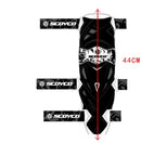 RODILLERAS SCOYCO ARTICULADAS K12 NEGRO MOTO