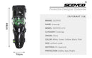 RODILLERAS SCOYCO ARTICULADAS K12 NEGRO MOTO
