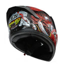 CASCO MOTO CES DOBLE VISOR CON ALERON CAMU JOKER POLARIZADO