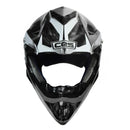 CASCO CES MOTO CROSS DH GRIS DOT