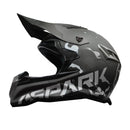 CASCO MOTO CROSS CES MX SPARK GRIS MATE DOT