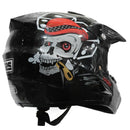 CASCO CES MOTO CROSS DH NEGRO DOT