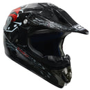 CASCO CES MOTO CROSS DH + TRIPACK ACCESORIOS