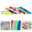 STICKER REFLECTANTE FLUORESCENTE PARA MOTO Y BICICLETA