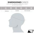 CASCO MOTO CES DOBLE VISOR CON ALERON NEGRO MATE