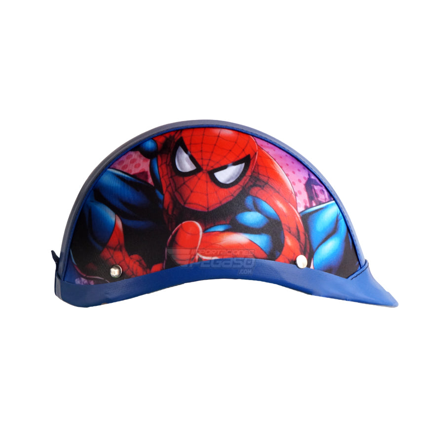 CASCO PARA NI O SPIDERMAN AZUL Importaciones Pegaso