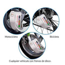 CANDADO DE DISCO CON ALARMA PARA MOTOS O BICICLETA