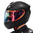 CASCO MOTO REVOX CERTIFICADO VISOR REVO ROJO DIA Y NOCHE