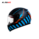 CASCO INTEGRAL LS2 FF353 CODENAME NEGRO NARANJA MATE