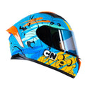 CASCO MOTO SHAFT SH-582 SP ADVENTURE TIME AZUL