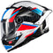 CASCO MOTO MT THUNDER 4 SV LUMINENCE A7 BLANCO BRILLO