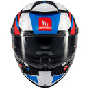 CASCO MOTO MT THUNDER 4 SV LUMINENCE A7 BLANCO BRILLO