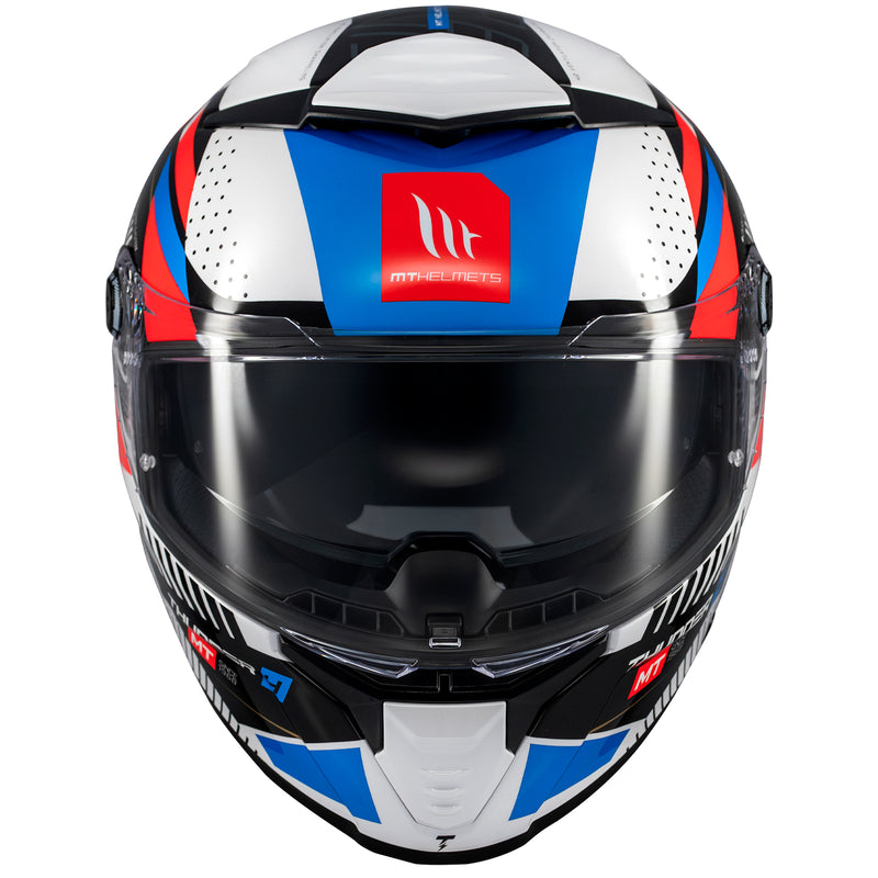 CASCO MOTO MT THUNDER 4 SV LUMINENCE A7 BLANCO BRILLO
