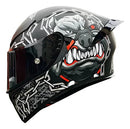 CASCO MOTO BIHR BULLDOG GRIS NEGRO MATE DOBLE CERTIFICADO