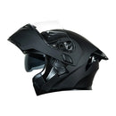 CASCO MOTO ABATIBLE XKUDO NEGRO MATE