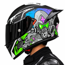 CASCO MOTO AXOR EX BIHR TOXIC POLARIZADO DOBLE VISOR