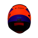 CASCO INTEGRAL LS2 FF353 DRIVEWAY NARANJA AZUL MATE