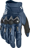 GUANTES PARA MOTO FOX BOMBER AZUL