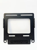 Porta Placa Para Moto CFMOTO Universal NEGRO De Acero Inoxidable