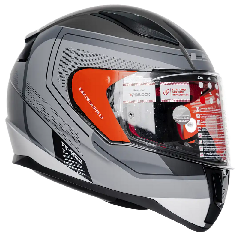 CASCO INTEGRAL LS2 FF353 SLIDE GRIS MATE