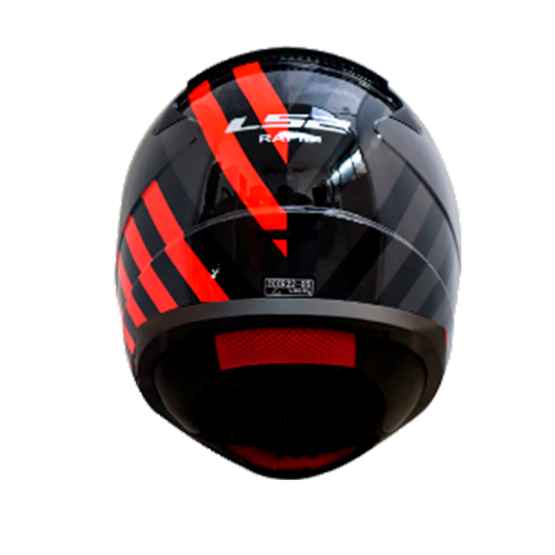 CASCO INTEGRAL LS2 FF353 CODENAME NEGRO ROJO