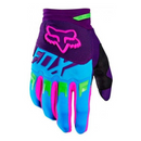 GUANTES MOTO BICICLETA DIRTPAW FOX RACING CELESTE ROSA