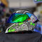 CASCO MOTO AXOR EX BIHR TOXIC POLARIZADO DOBLE VISOR