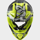 CASCO LS2 MX437 FAST MINI NIÑO EVO CRUSHER NEGRO AMARILLO