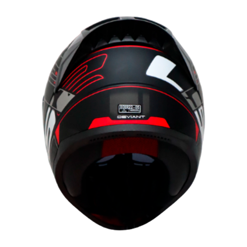 CASCO INTEGRAL LS2 NS353 DEVIANT ROJO MATE