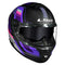 CASCO MOTO LS2 FF808 STREAM II VINTAGE LILA MORADO DAMA