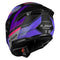 CASCO MOTO LS2 FF808 STREAM II VINTAGE LILA MORADO DAMA