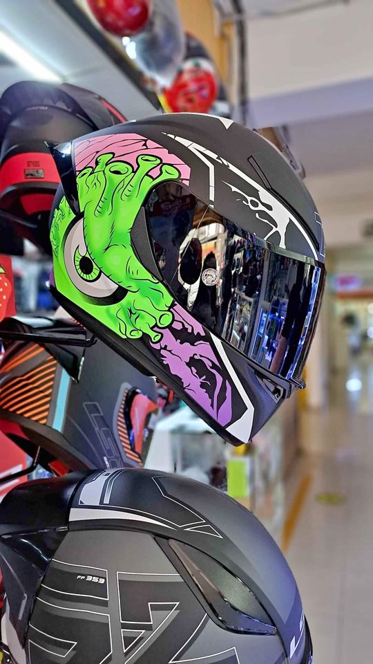 CASCO MOTO AXOR EX BIHR TOXIC POLARIZADO DOBLE VISOR