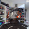 CASCO MOTO BIHR TOXIC ROJO GRIS MATE DOBLE VISOR DIURNO