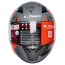 CASCO INTEGRAL LS2 FF353 TAGLINE GRIS ROJO