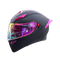 CASCO MOTO BIHR ZAFIRO ROSA DOBLE VISOR DIURNO