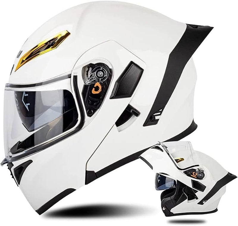 CASCO MOTO CES EX SOMAN BLANCO BRILLO ZAFIRO IRIDIUM