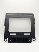 Porta Placa Para Moto YAMAHA Universal NEGRO De Acero Inoxidable