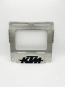 Porta Placa Para Moto KTM Universal De Acero Inoxidable