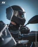 CASCO ABATIBLE AXXIS GHOSTFIGHTER SOLIDO A1 NEGRO MATE