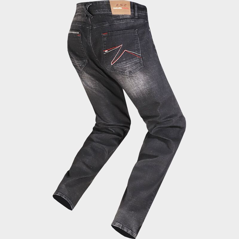 PANTALON JEANS LS2 PARA HOMBRE DAKOTA NEGRO