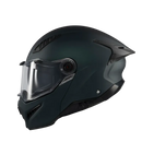 CASCO ABATIBLE AXXIS GHOSTFIGHTER SOLIDO A6 VERDE MATE