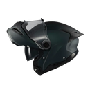 CASCO ABATIBLE AXXIS GHOSTFIGHTER SOLIDO A6 VERDE MATE