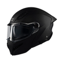 CASCO ABATIBLE AXXIS GHOSTFIGHTER SOLIDO A1 NEGRO MATE