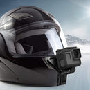 Soportes para cascos de motocicleta para GoPro, Casco Chin Mount para cámaras de acción, Accesorios de senderismo compatibles GoPro Hero 10/9/8/7/6/5, DJI Osmo, Insta360