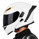 CASCO MOTO CES EX SOMAN BLANCO BRILLO ZAFIRO IRIDIUM
