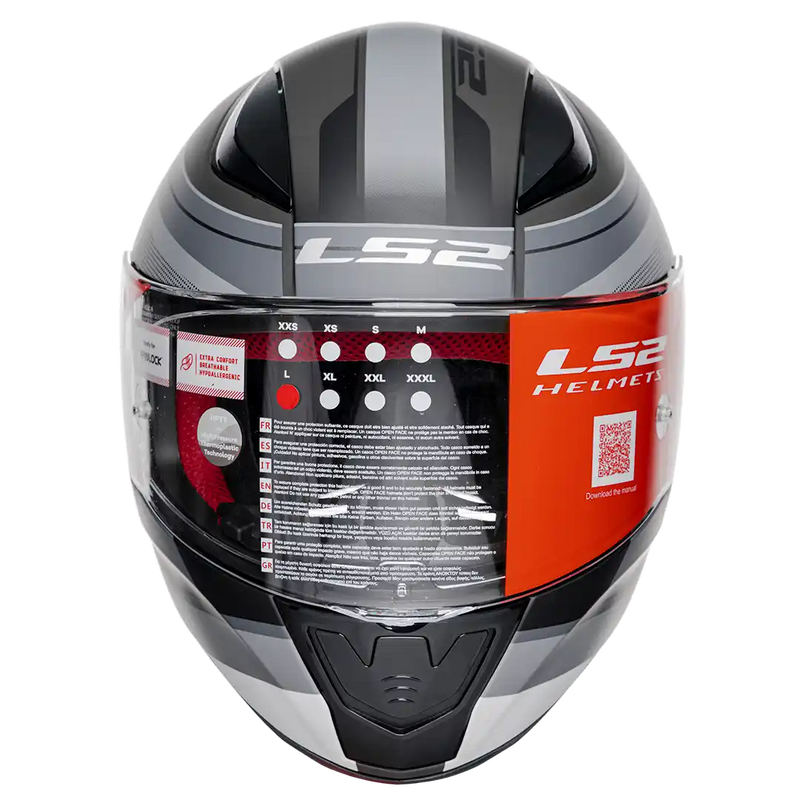 CASCO INTEGRAL LS2 FF353 SLIDE GRIS MATE